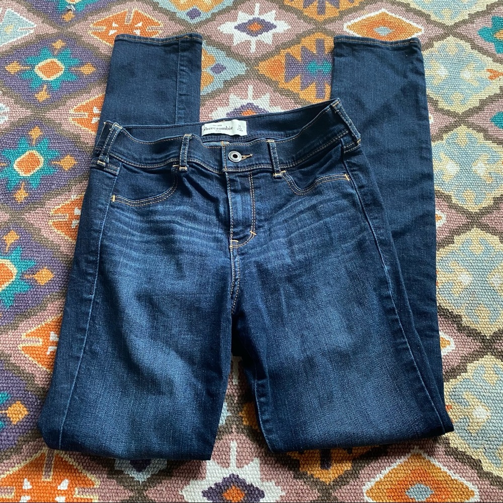 Girl’s Abercrombie & Fitch Kids Jeans Size 16, but fit more like a 12/14